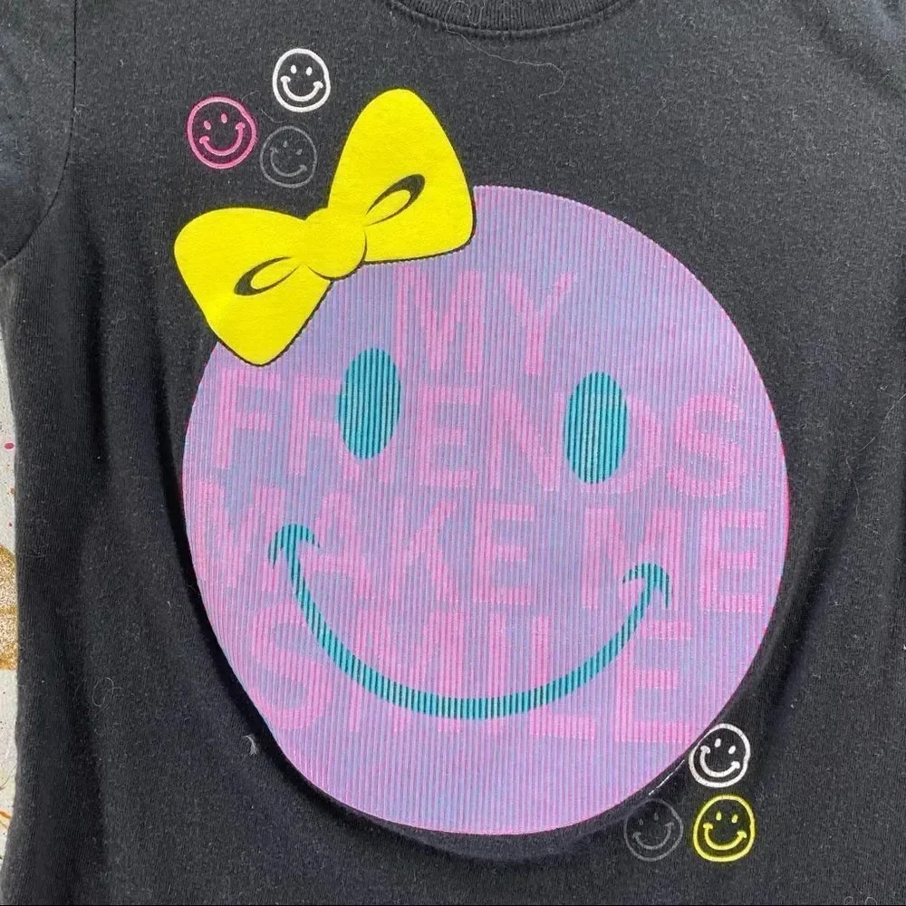 Justice Smiley Face 😊🎀 Tee